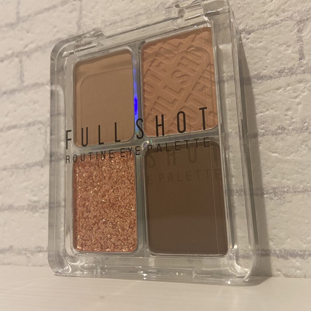 フルショット ルーティーン アイパレット PK01 Charmmy Flamingo/A’pieu/アイシャドウパレットを使ったクチコミ（1枚目）