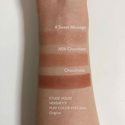 ハーシー プレイカラーアイズミニ/ETUDE/アイシャドウパレットを使ったクチコミ(2枚目)