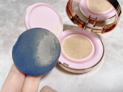 ピンクティーツリーカバークッション/APLIN/クッションファンデーションを使ったクチコミ(4枚目)