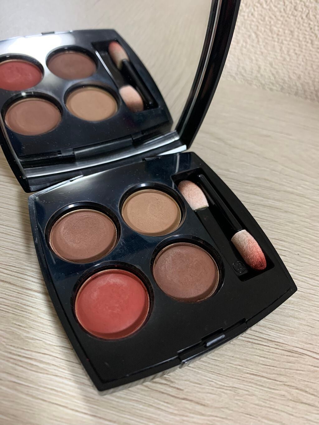 レ キャトル オンブル/CHANEL/アイシャドウパレットを使ったクチコミ(1枚目)