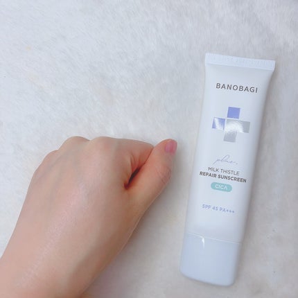 ミルクシスルリペアシカサンスクリーンプラス/BANOBAGI/日焼け止めミルクを使ったクチコミ(3枚目)