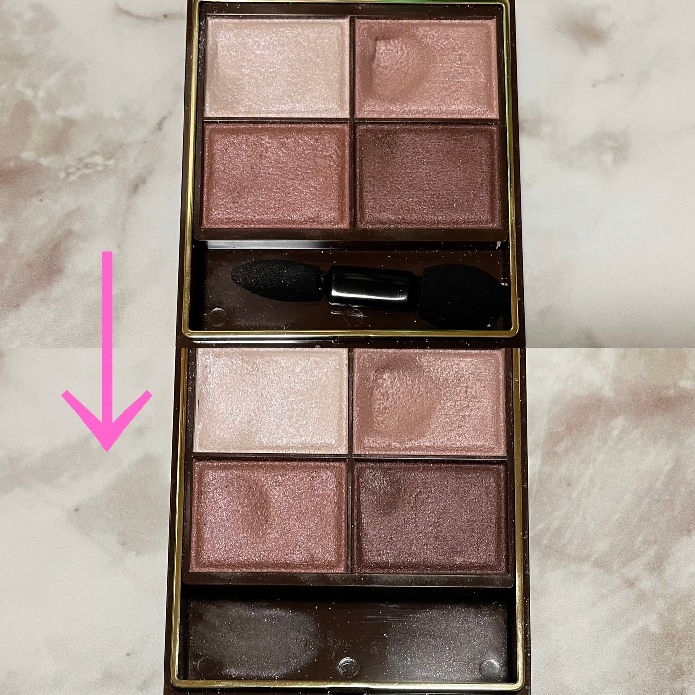 スキニーリッチシャドウ/excel/アイシャドウパレットを使ったクチコミ(7枚目)