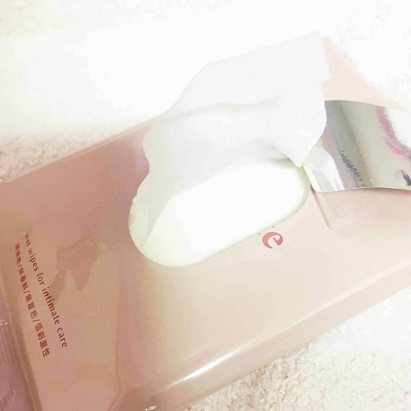 ふきとりシート/Femilute/デリケートゾーンケアを使ったクチコミ(4枚目)