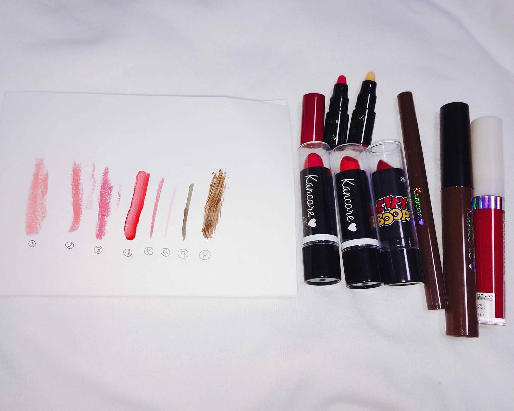 ボリュームバームリップ N ミニセット/インテグレート/口紅を使ったクチコミ（2枚目）