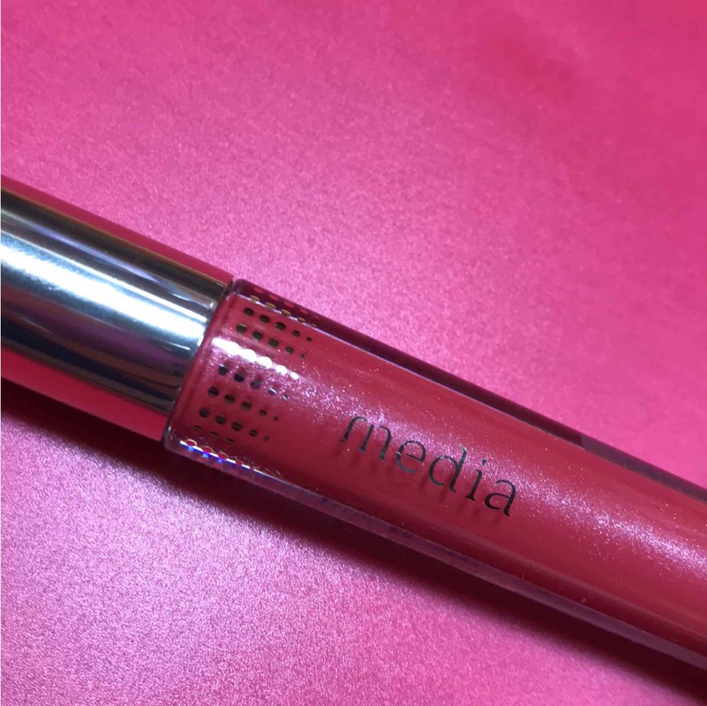 リキッドグロウルージュ/media/リップグロスを使ったクチコミ（1枚目）