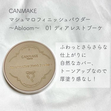 マシュマロフィニッシュパウダー　～Abloom～/キャンメイク/プレストパウダーを使ったクチコミ（3枚目）