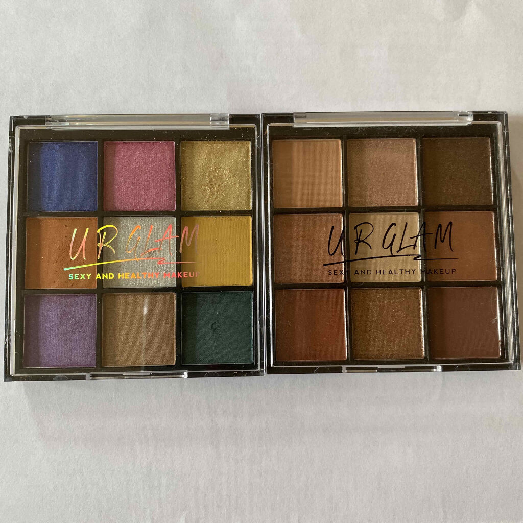 UR GLAM　BLOOMING EYE COLOR PALETTE/U R GLAM/アイシャドウパレットを使ったクチコミ（1枚目）