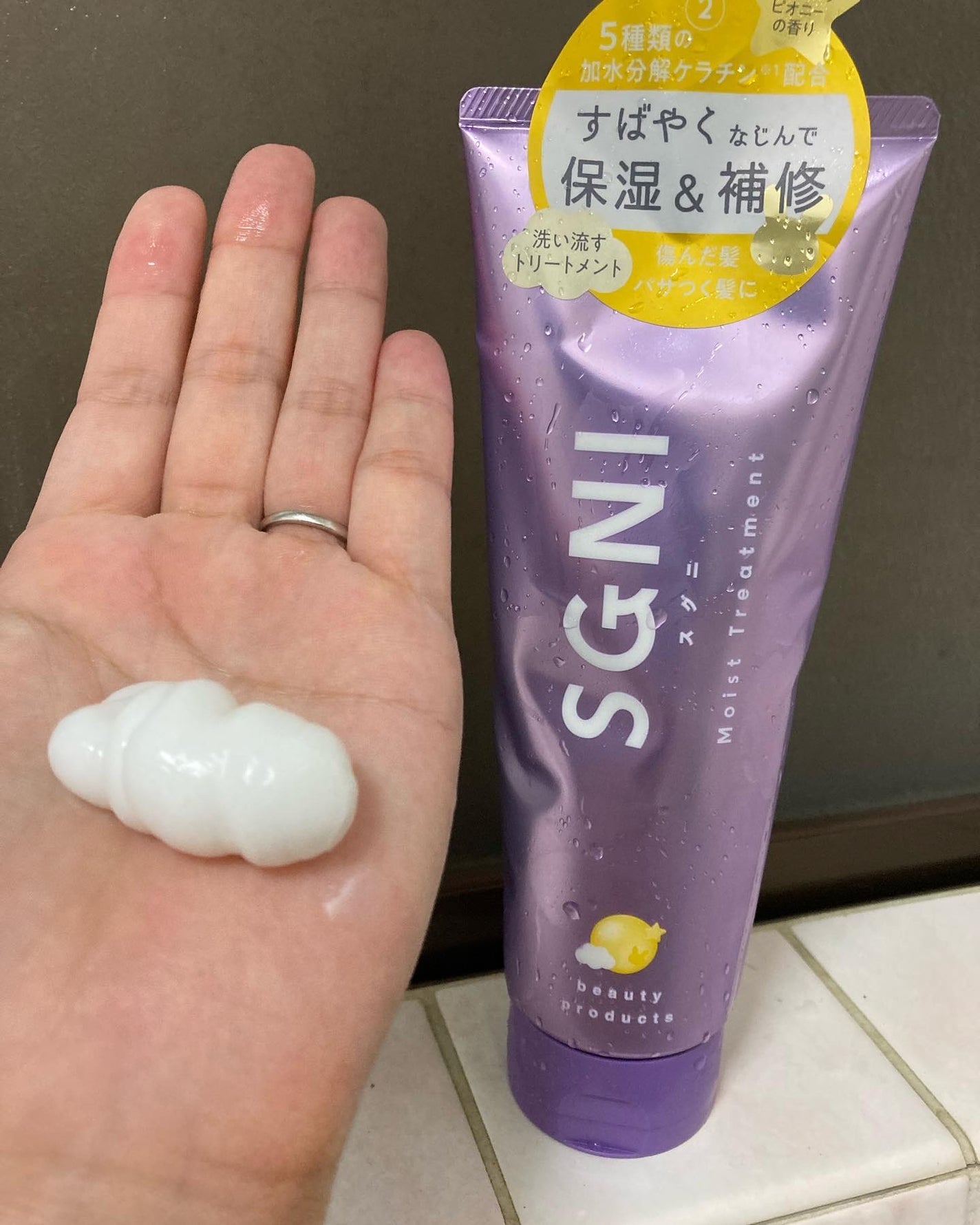 モイスト泡シャンプー〈フローラルムスクの香り〉/SGNI/市販シャンプーを使ったクチコミ(4枚目)