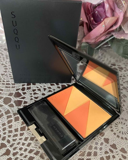 ピュア カラー ブラッシュ/SUQQU/パウダーチークを使ったクチコミ(3枚目)