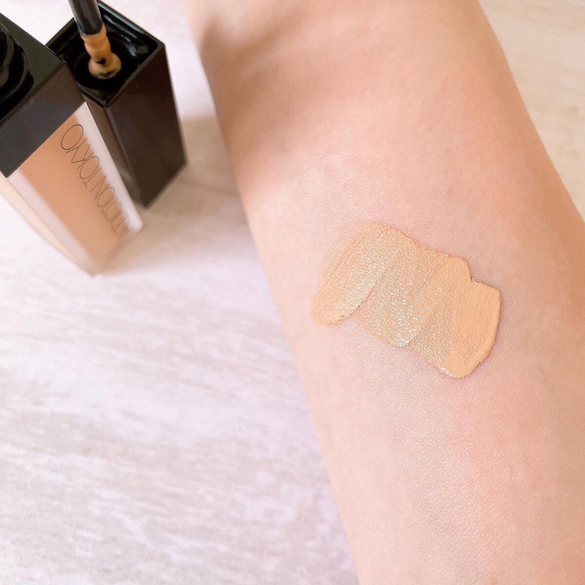 アディクション スキンリフレクト フィックス コンシーラー 004 Light Beige/ADDICTION/リキッドコンシーラーを使ったクチコミ（3枚目）