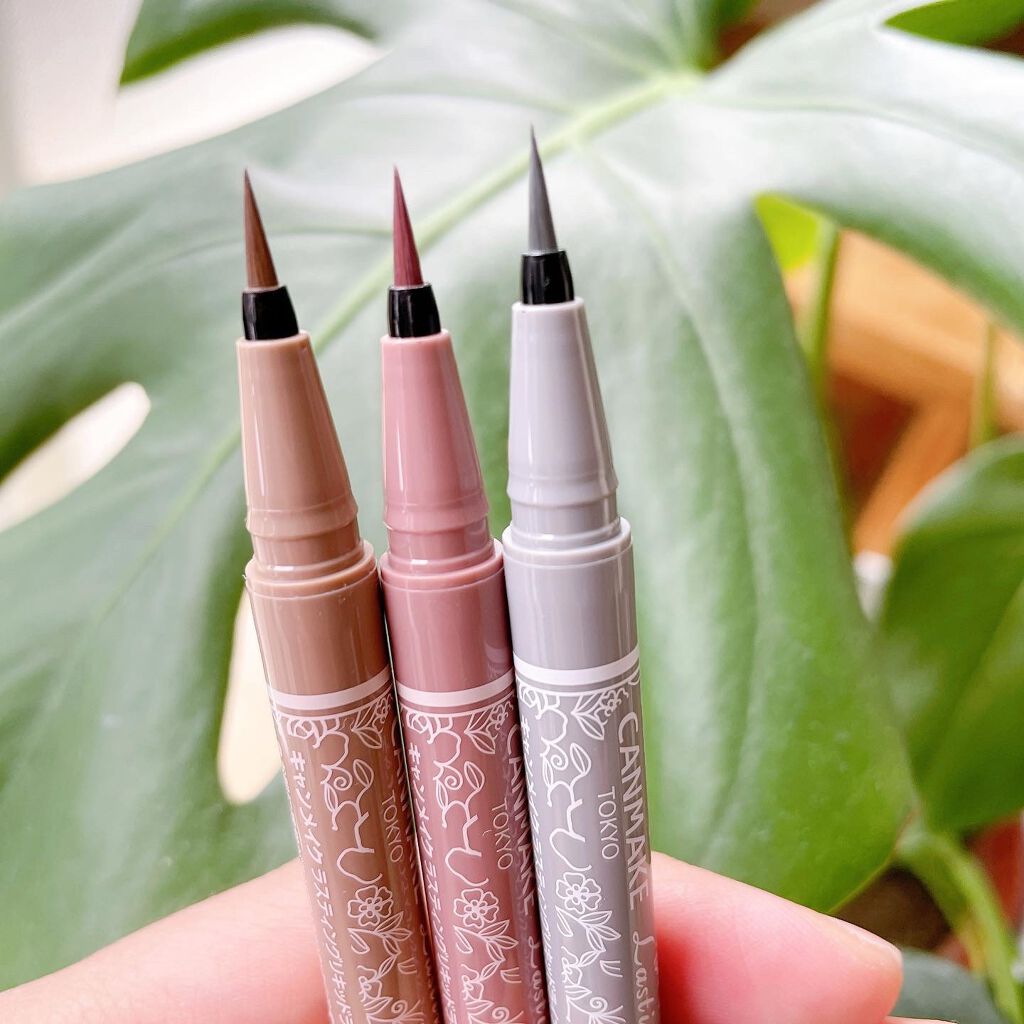 ラスティングリキッドライナー/キャンメイク/リキッドアイライナーを使ったクチコミ(2枚目)