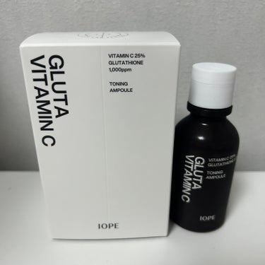 グルタ ビタミンC トーニング アンプル/IOPE/美容液を使ったクチコミ（1枚目）