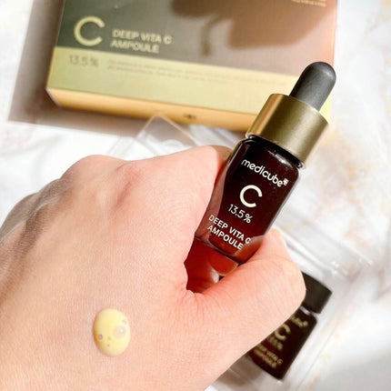 ディープビタCアンプル/MEDICUBE/美容液を使ったクチコミ(7枚目)