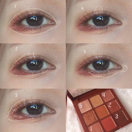 プレイカラーアイシャドウ メープルロード/ETUDE/アイシャドウパレットを使ったクチコミ(2枚目)