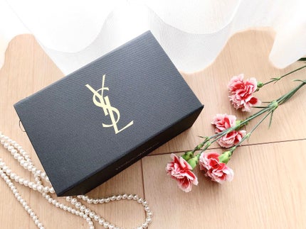 ルージュ ヴォリュプテ シャイン/YVES SAINT LAURENT BEAUTE/口紅を使ったクチコミ(4枚目)