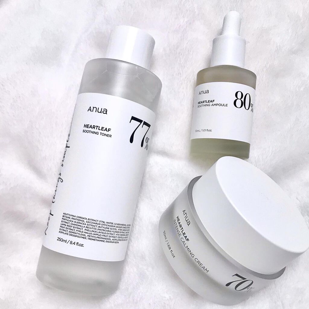 ドクダミ 70 インテンスカーミングクリーム/Anua/フェイスクリームを使ったクチコミ（3枚目）