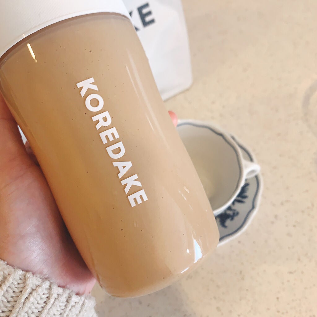 natu on LIPS 「▶︎完全栄養プロテインKOREDAKEミルクティー味1食完全置..」(6枚目)