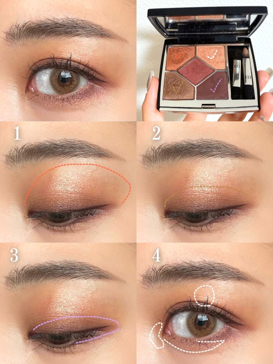 プレスド デュオ アイブロウ/ADDICTION/パウダーアイブロウを使ったクチコミ(3枚目)