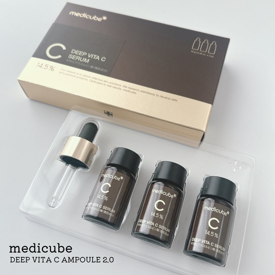 ディープビタCアンプル2.0/MEDICUBE/美容液を使ったクチコミ(5枚目)