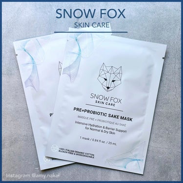 SAKE マスク/SNOW FOX SKINCARE/シートマスク・パックを使ったクチコミ（1枚目）