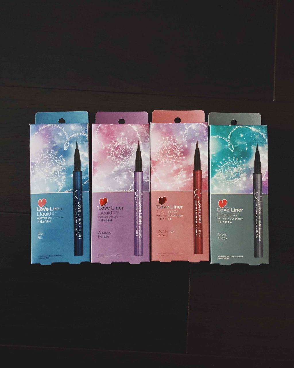 ラブ・ライナー リキッド グリッターコレクション/ラブ・ライナー/リキッドアイライナーを使ったクチコミ（2枚目）