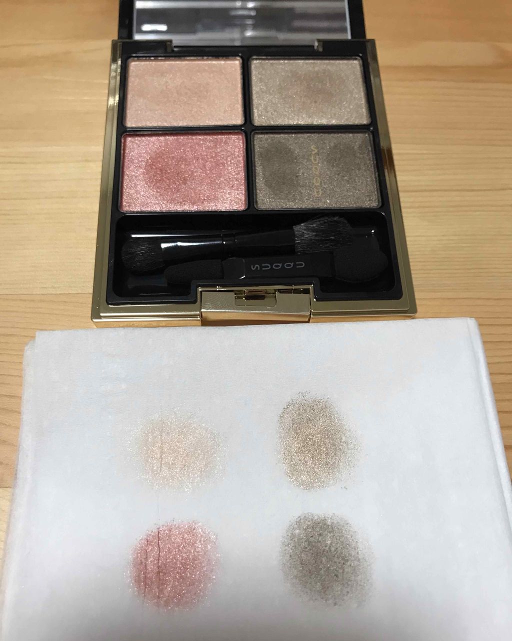 デザイニング カラー アイズ/SUQQU/アイシャドウパレットを使ったクチコミ（1枚目）