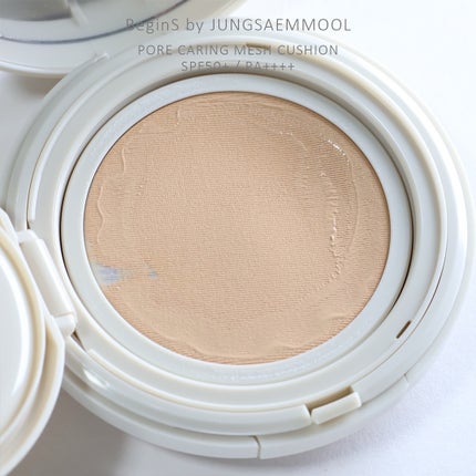 Pore Caring Mesh Cushion/BeginS by JUNGSAEMMOOL/クッションファンデーションを使ったクチコミ(4枚目)