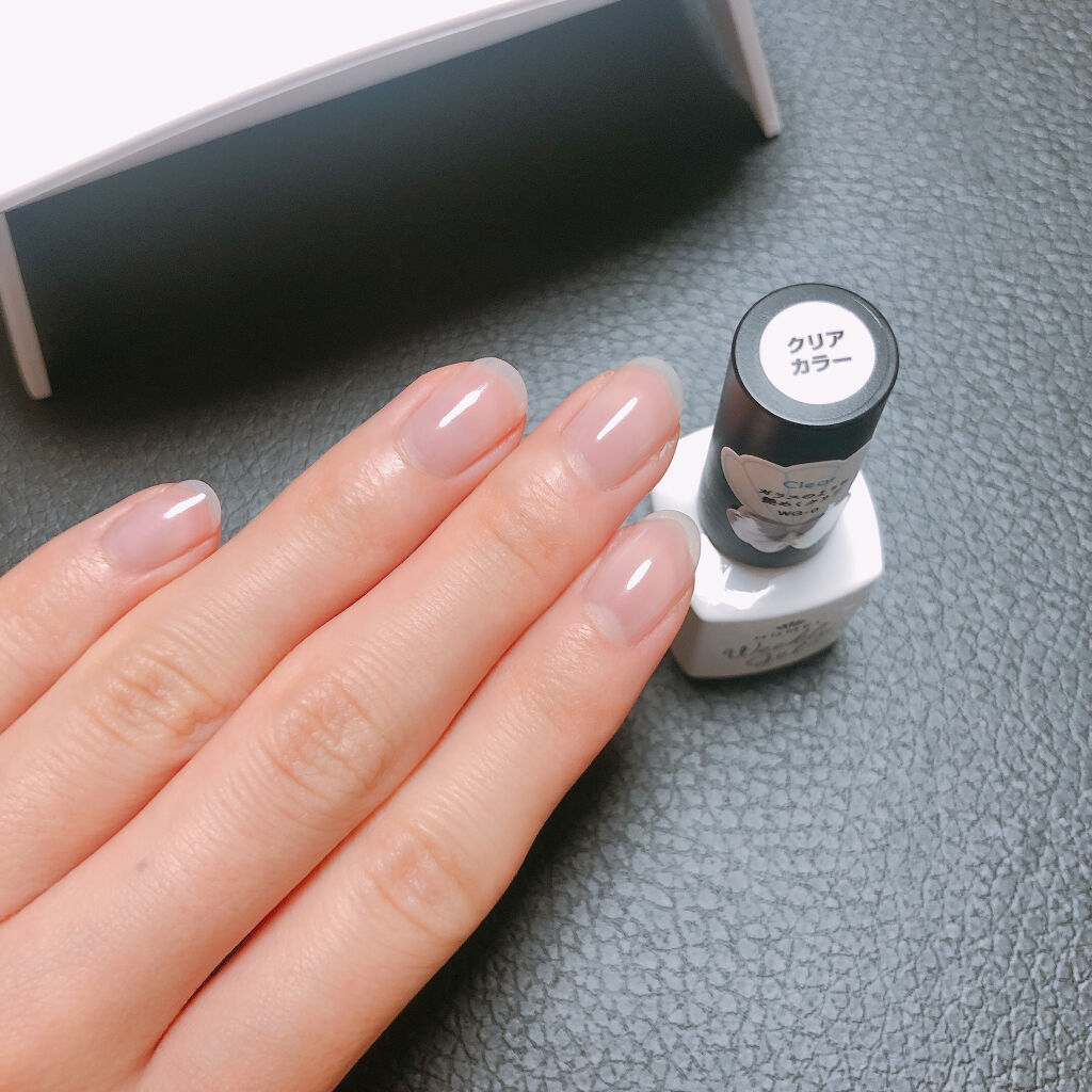 ウィークリージェル WG-0 クリア(Clear)/HOMEI/ジェルネイルを使ったクチコミ（3枚目）
