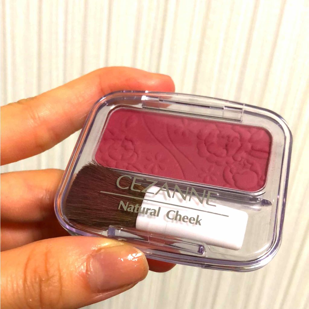 ナチュラル チークN/CEZANNE/パウダーチークを使ったクチコミ（1枚目）