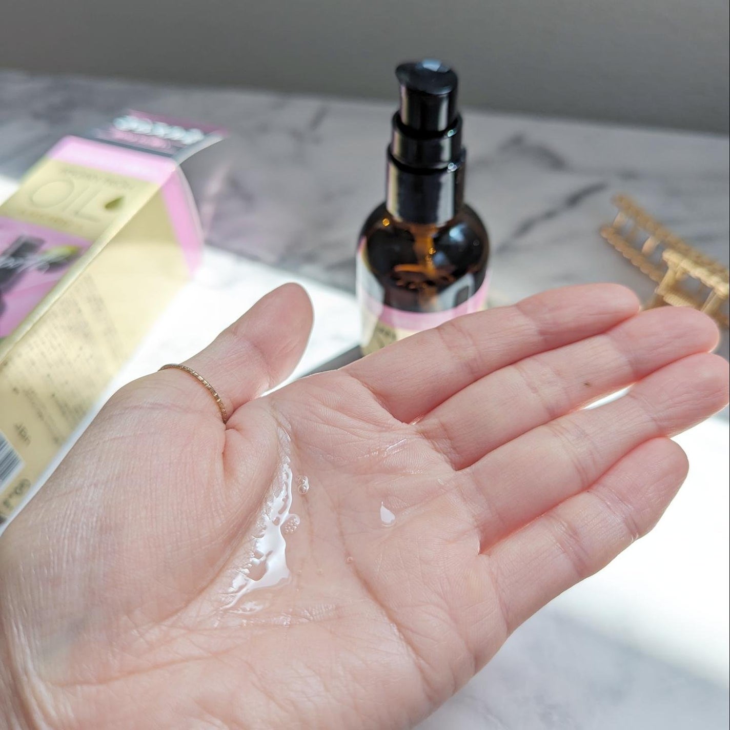 オイルトリートメント #EXヘアオイル/ルシードエル/ヘアオイルを使ったクチコミ(3枚目)