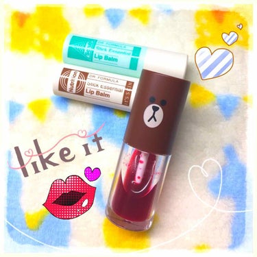 DR FORMULA ESSENTIAL LIP BALM/It's skin/リップグロスを使ったクチコミ（1枚目）