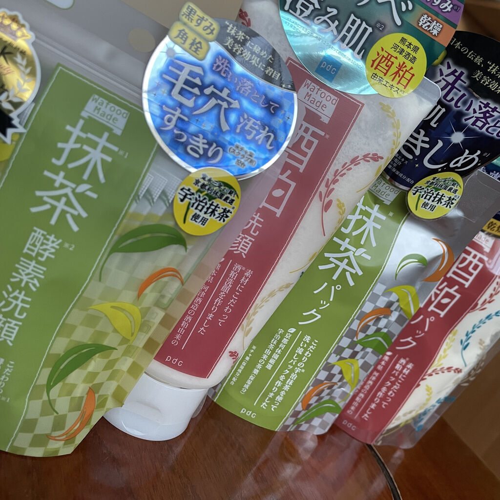 ワフードメイド 宇治抹茶パック/pdc/洗い流すパック・マスクを使ったクチコミ（1枚目）