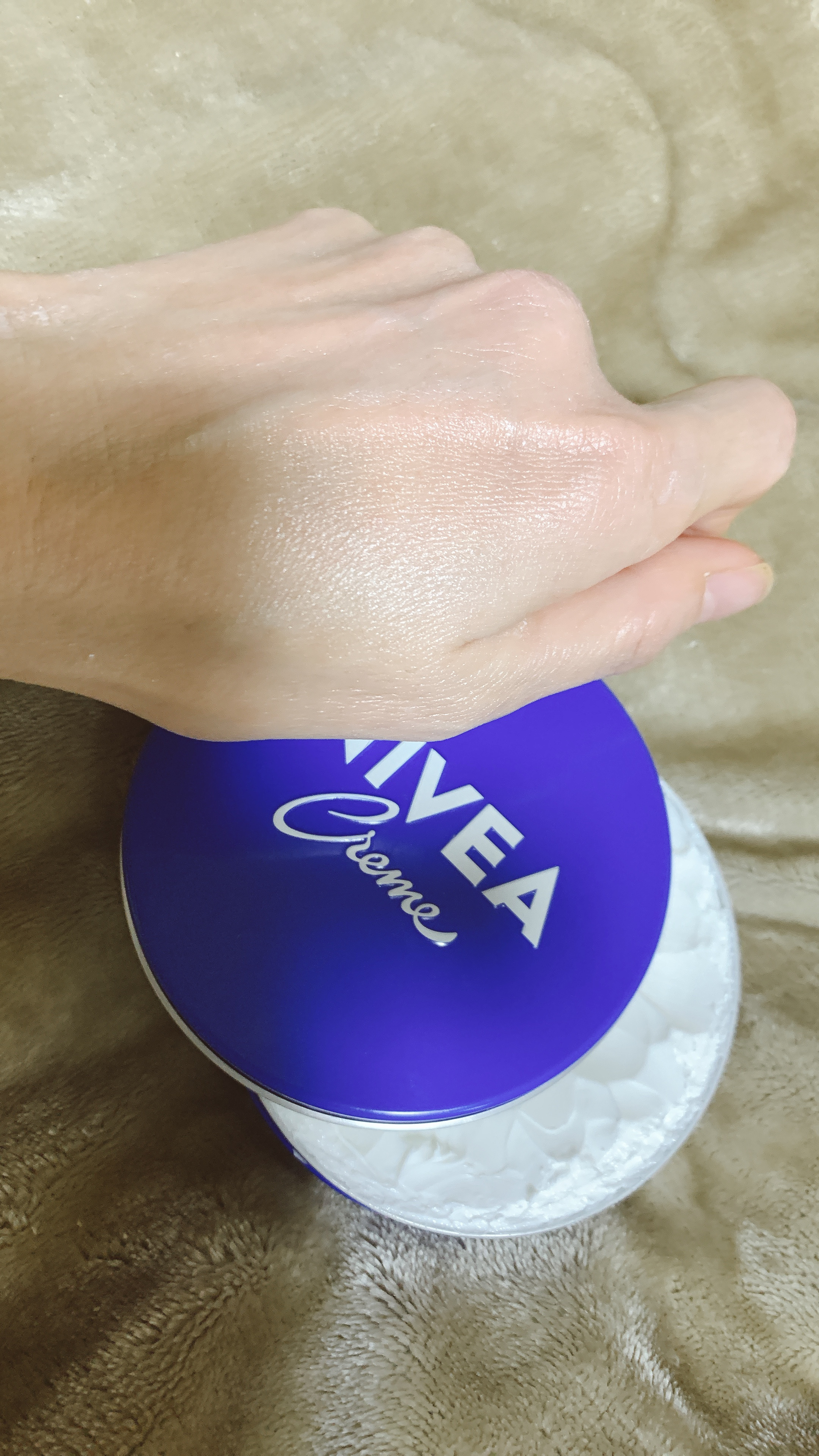 ニベアクリーム/ニベア/ボディクリームを使ったクチコミ（3枚目）