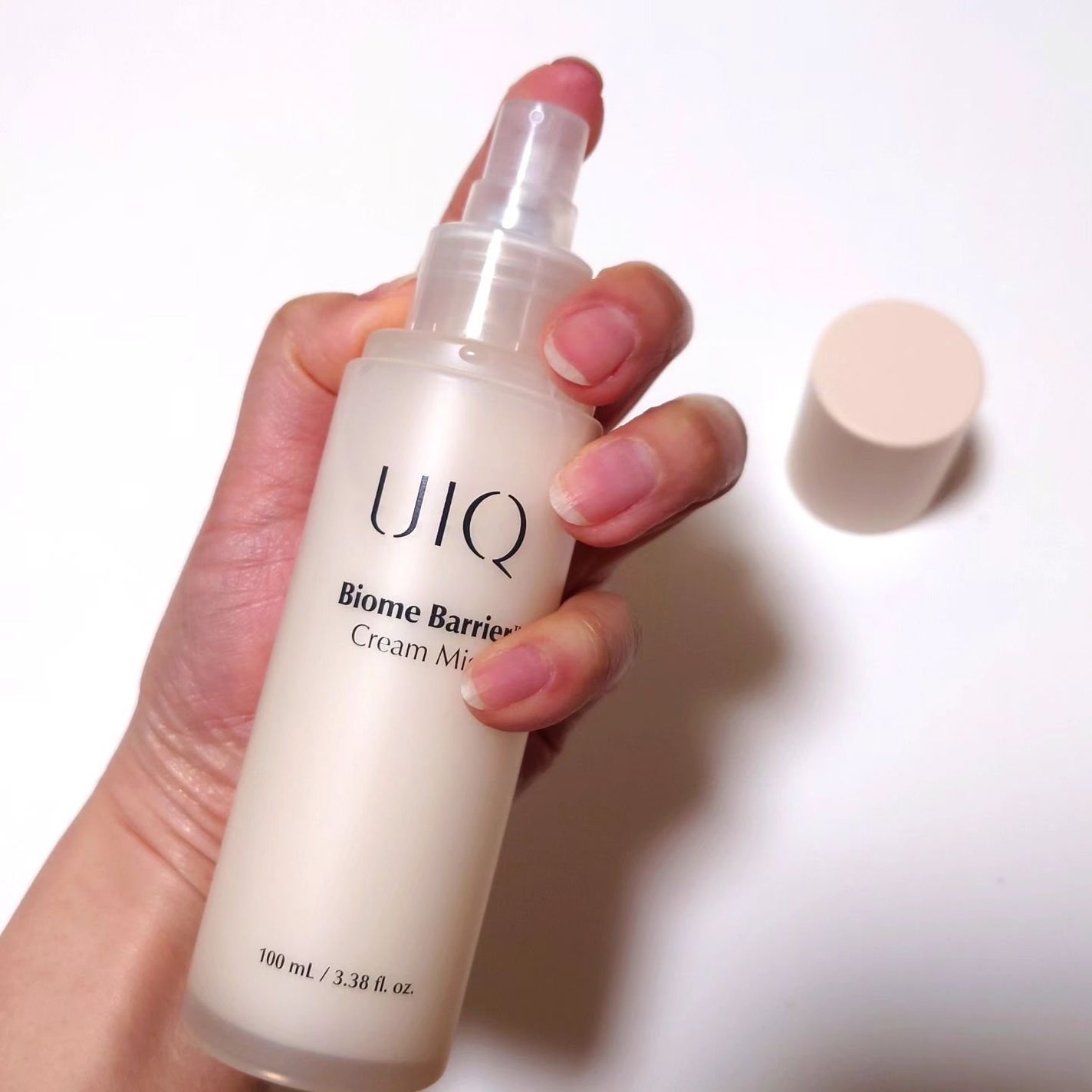 バイオームバリア クリームミスト/UIQ/ミスト状化粧水を使ったクチコミ(2枚目)