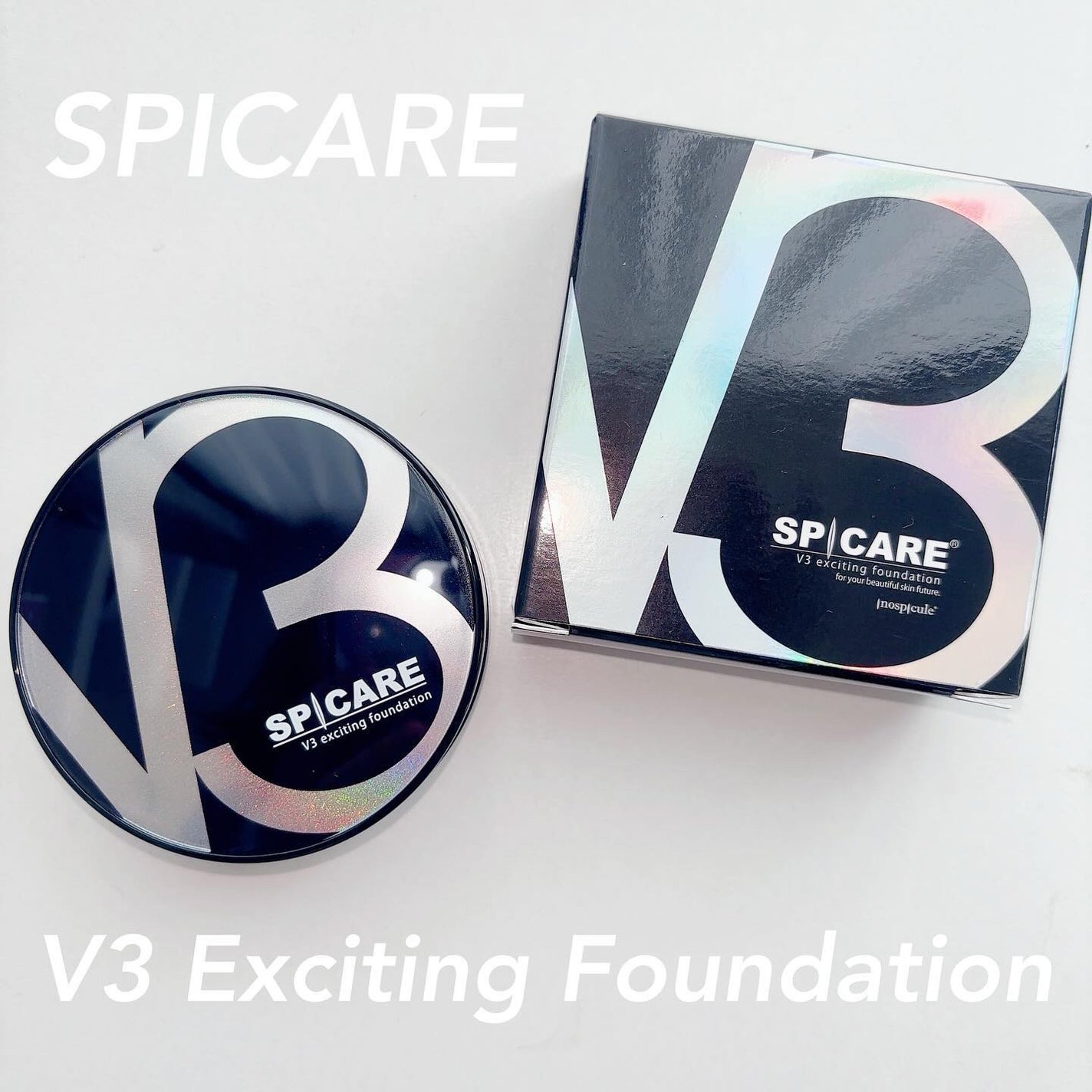 V3 エキサイティングファンデーション/SPICARE/クッションファンデーションを使ったクチコミ(1枚目)