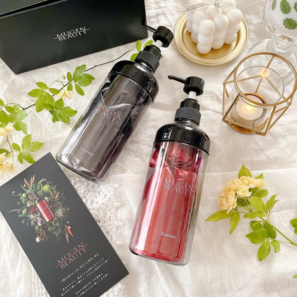 MUGEN BEAUTY クレンジングシャンプー／美容液トリートメント/MUGEN BEAUTY /市販シャンプーを使ったクチコミ（1枚目）