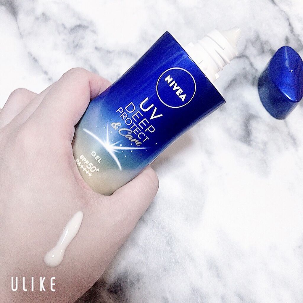 ニベアUV ディープ プロテクト＆ケア ジェル/ニベア/日焼け止めジェルを使ったクチコミ（2枚目）