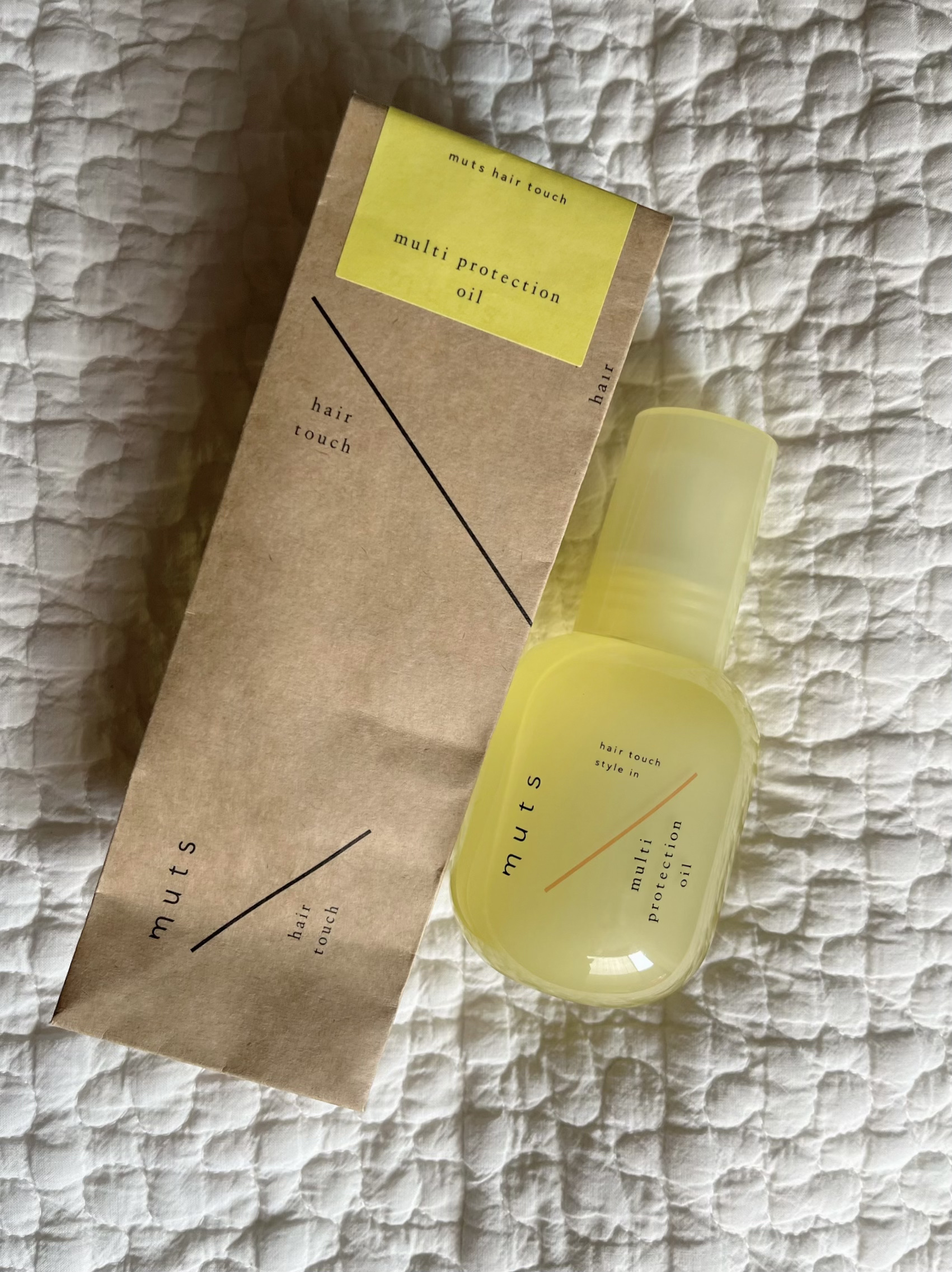 マルチ プロテクションオイル/ミューツへアタッチ/ヘアオイルを使ったクチコミ（1枚目）