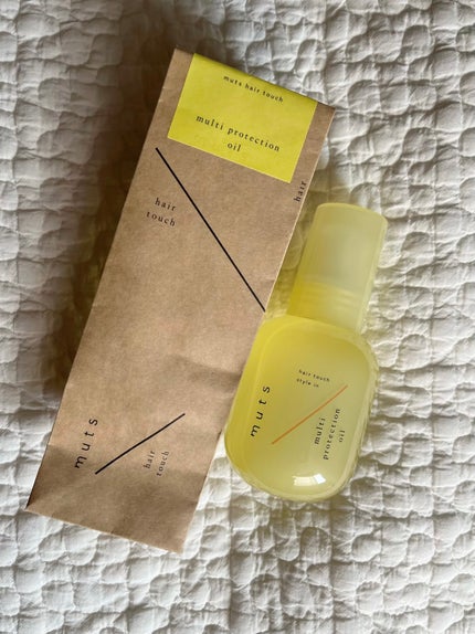 マルチ プロテクションオイル/ミューツへアタッチ/ヘアオイルを使ったクチコミ(1枚目)