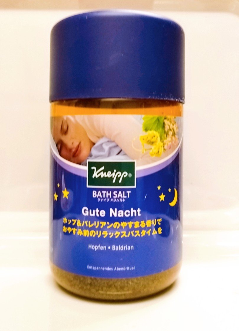 クナイプ グーテナハト バスソルト ホップ＆バレリアンの香り 850g/クナイプ/無機塩系入浴剤を使ったクチコミ（1枚目）