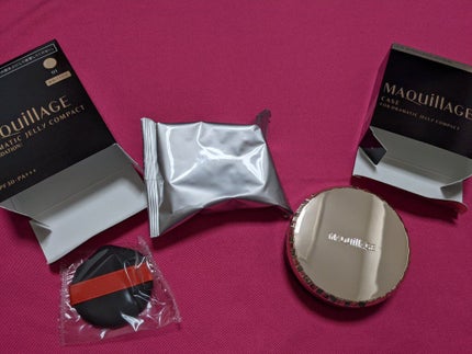 ドラマティックジェリーコンパクト/マキアージュ/クッションファンデーションを使ったクチコミ(1枚目)