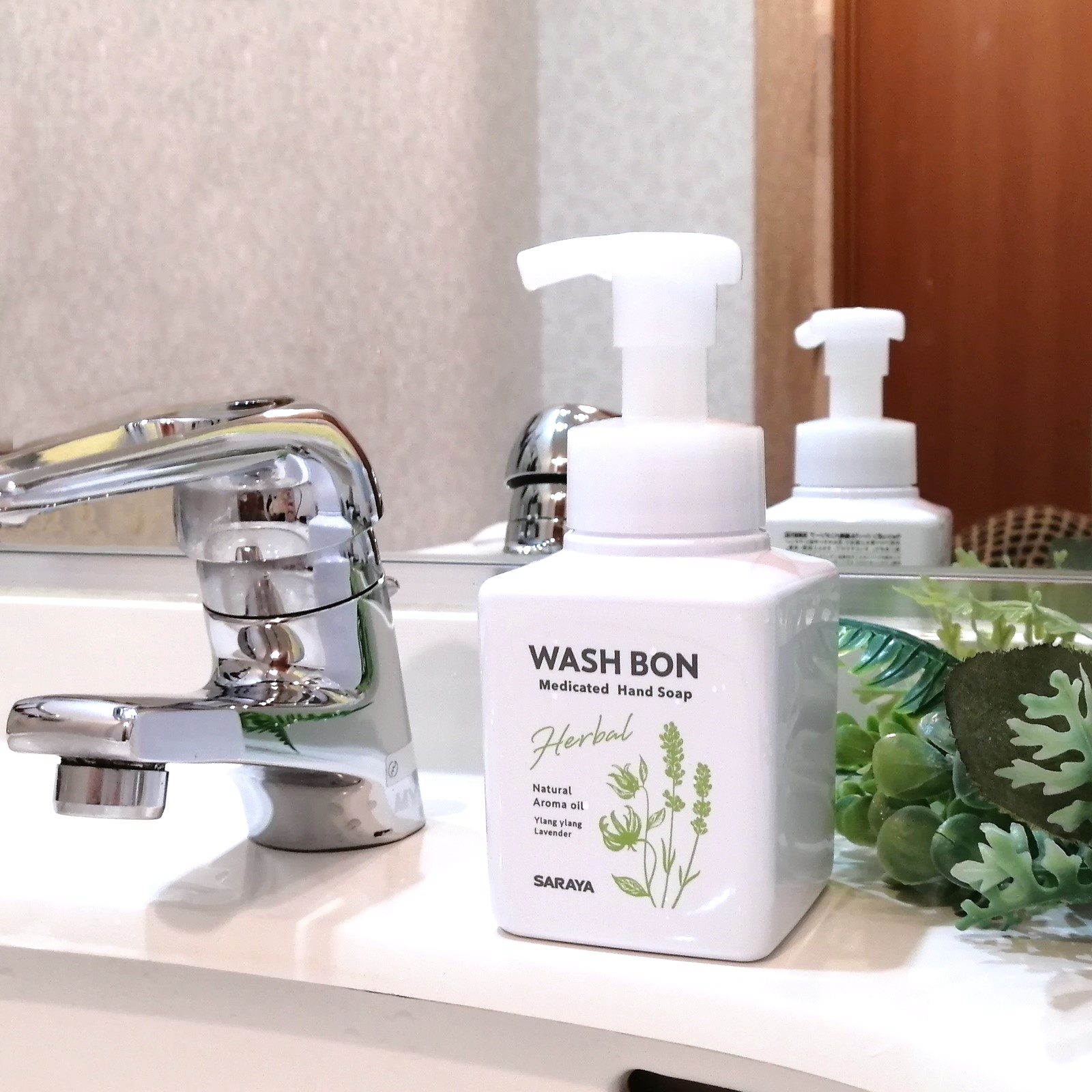 ウォシュボン ハーバル薬用ハンドソープ/サラヤ/ハンドソープを使ったクチコミ（3枚目）
