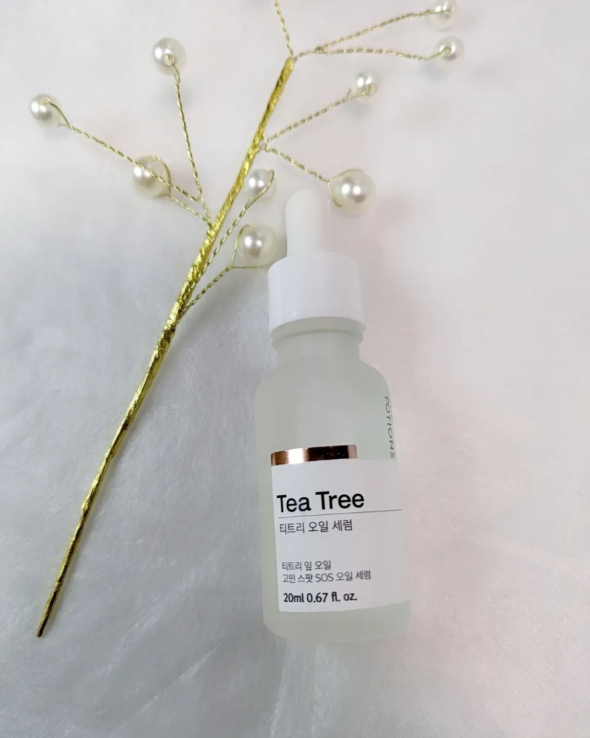 ティーツリーオイルセラム/The Potions/美容液を使ったクチコミ(1枚目)