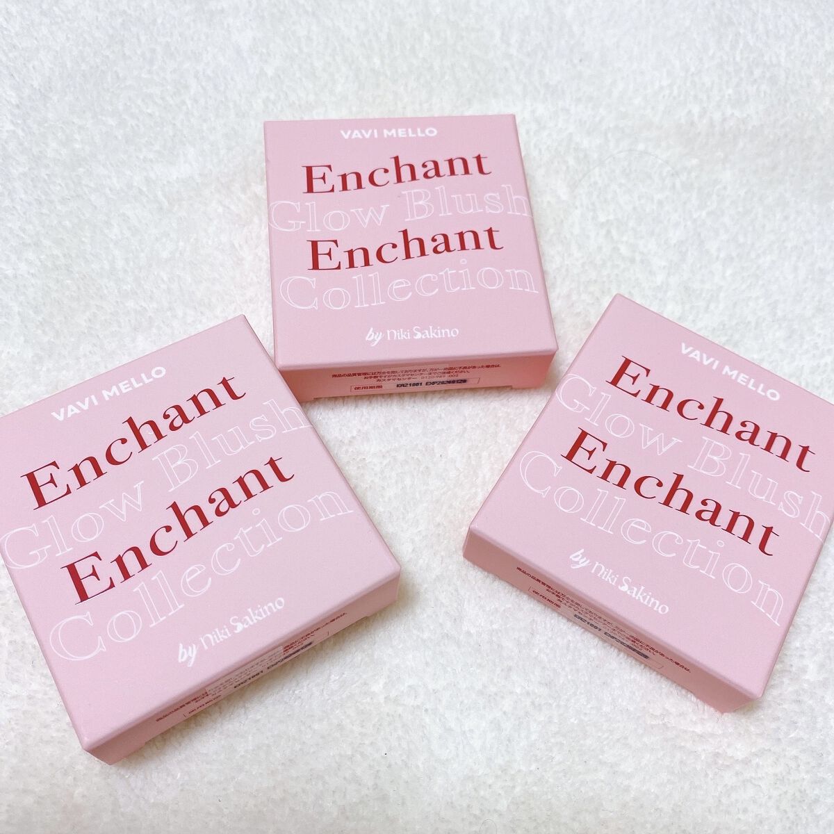 エンチャントグロウブラッシュ 01 Twinkle Tiara/VAVI MELLO/パウダーチークを使ったクチコミ（2枚目）