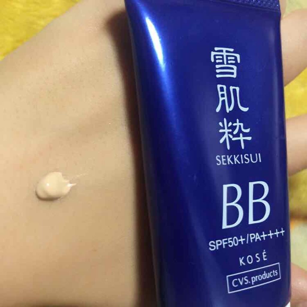 ホワイト BB クリーム モイスト/雪肌精/BBクリームを使ったクチコミ(2枚目)