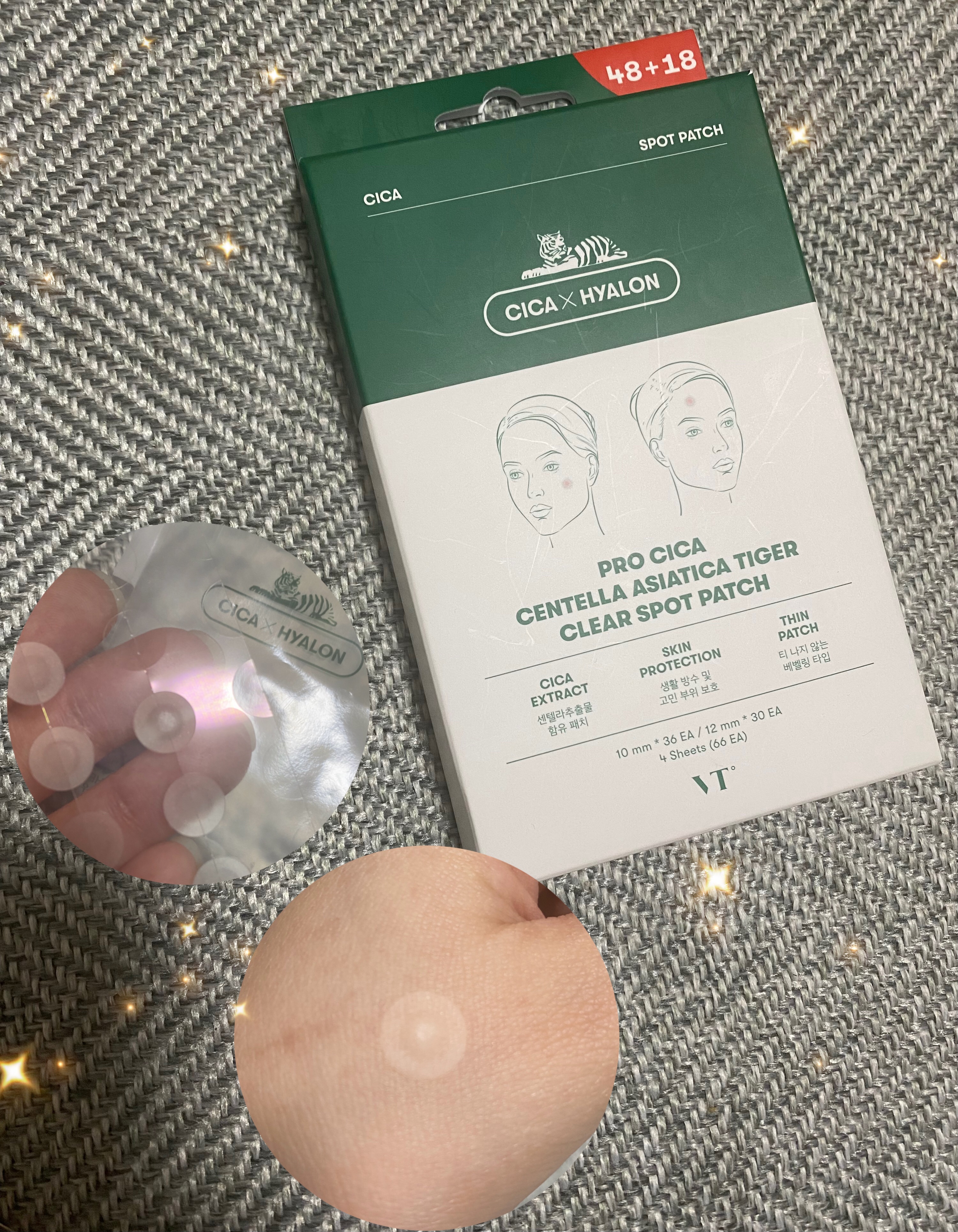 プロCICA クリアスポットパッチ/VT/その他スキンケアを使ったクチコミ（1枚目）