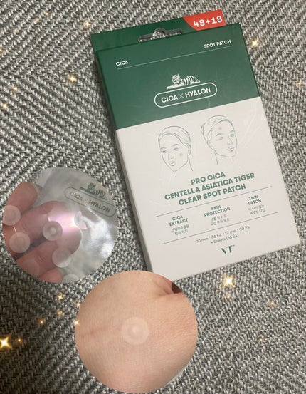 プロCICA クリアスポットパッチ/VT/その他スキンケアを使ったクチコミ(1枚目)