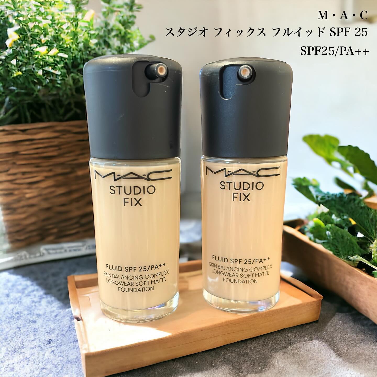 スタジオ フィックス フルイッド SPF 25 NC14/M・A・C/リキッドファンデーションを使ったクチコミ（2枚目）