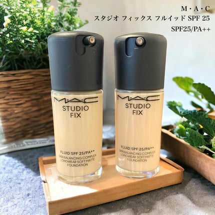 スタジオ フィックス フルイッド SPF 25/M・A・C/リキッドファンデーションを使ったクチコミ(2枚目)