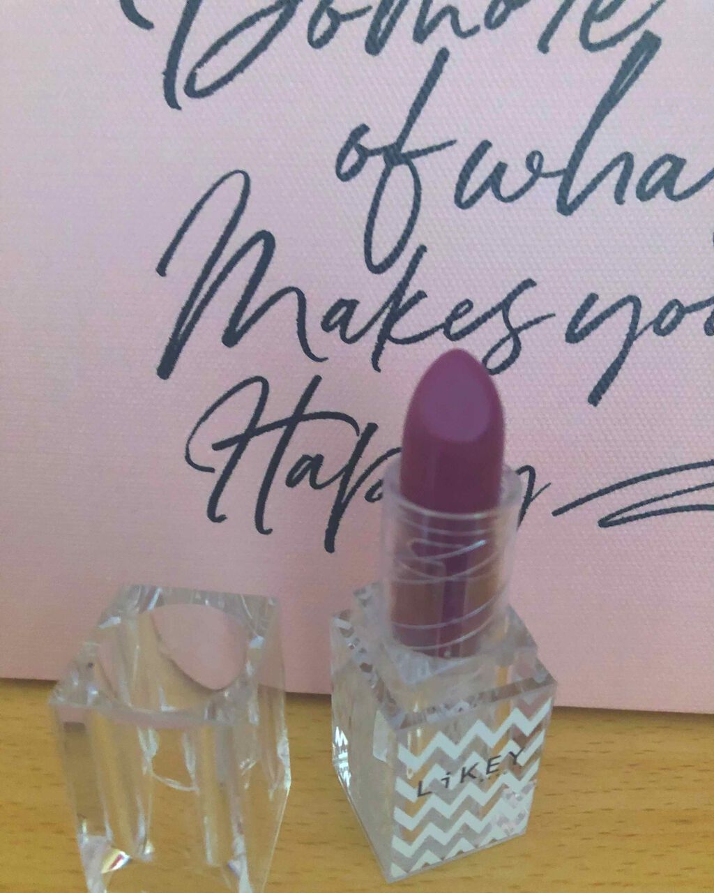 スムースフィットリップスティック/LiKEY BEAUTY/口紅を使ったクチコミ(2枚目)